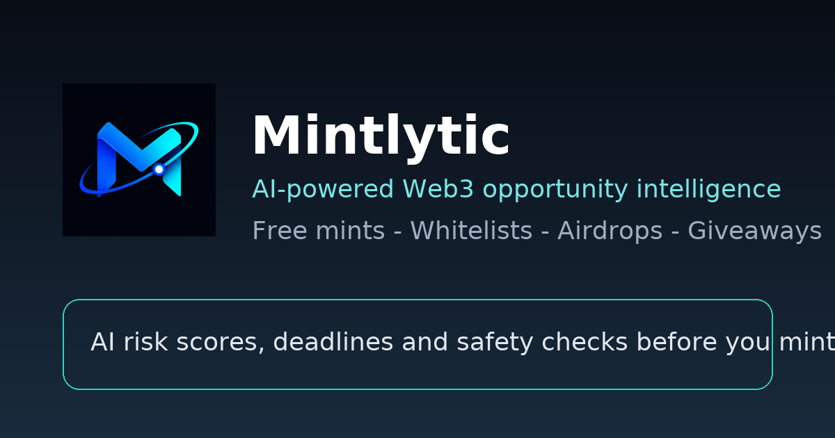 Mintlytic opportunity preview